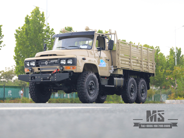 6x6 Dongfeng EQ2082 Singlerow Cab Trucks 6wd นอกรถบรรทุก Roaccargo 