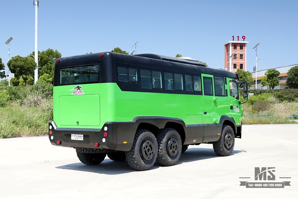 Dongfeng Six Wheel Drive Off-road Bus_6 * 6 All-drive 260hp County Bus 25-seat Bus_Modified Bus ส่งออกยานพาหนะพิเศษ