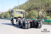 210hp Dongfeng 6 * 4 Tanker Truck Chassis_Dongfeng 6x4 Off Road Chassis_Flathead ส่งออกแชสซียานพาหนะพิเศษหนึ่งและครึ่ง