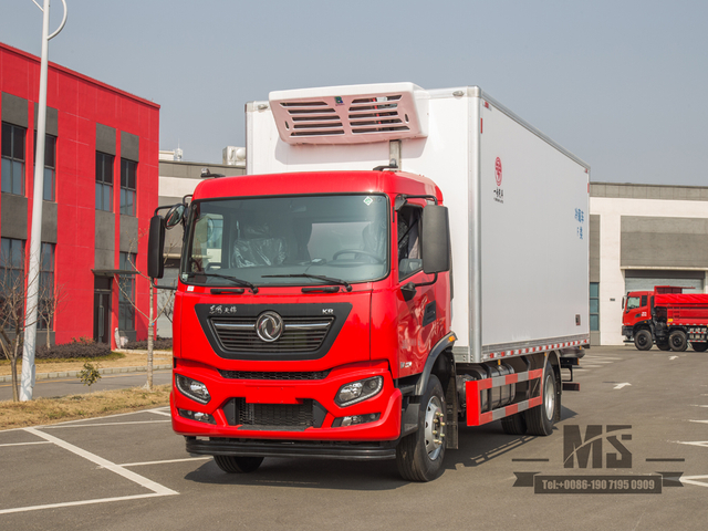 Dongfeng Tianjin KR F-class รถบรรทุกห้องเย็น | รถบรรทุกขนส่งสดแช่แข็ง | รถบรรทุกห้องเย็น | รถบรรทุกขนส่งอาหารทะเล