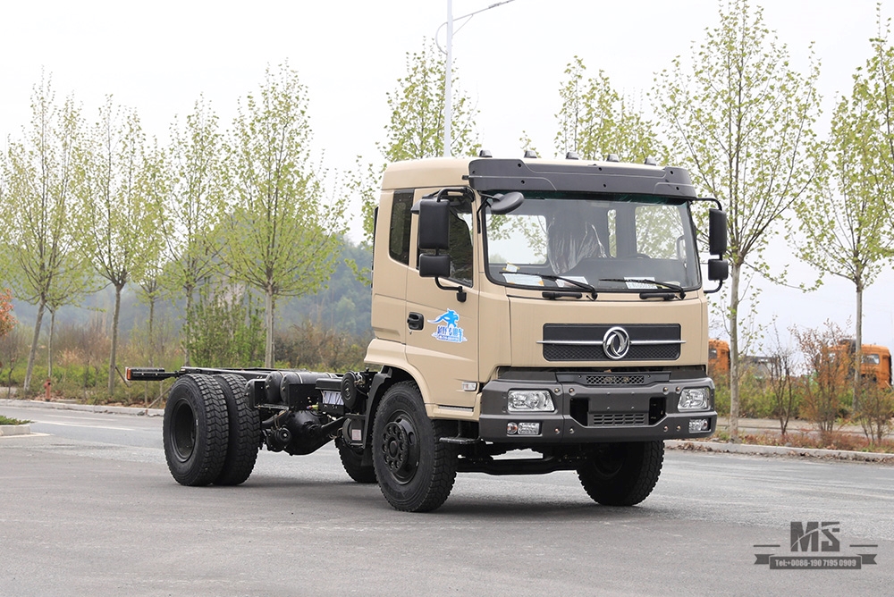 210 HP Dongfeng 4 * 2 Greening Sprinkler Truck Chassis _ Water Sprinkler Truck Chassis_Dongfeng Water Tanker Truck Chassis For Sale_Export แชสซีรถบรรทุกพิเศษ