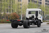 Dongfeng 4*2 แชสซีพร้อมยางคู่หลัง 190HP การแปลงแชสซีแบบแบนหนึ่งแถวครึ่งผู้ผลิต_ส่งออกแชสซีพิเศษ