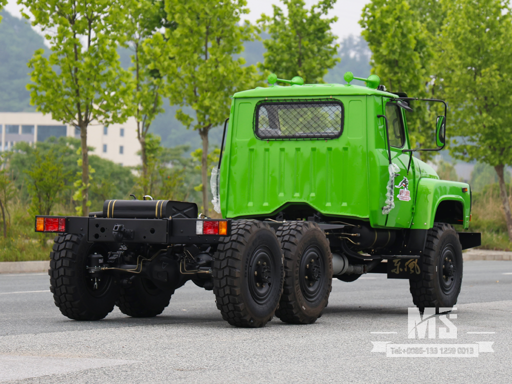 Dongfeng 6×6 EQ2082 Chassis_6*6 170hp Pointed Head Truck แชสซีขับเคลื่อนหกล้อสำหรับขาย _ แชสซีรถบรรทุกส่งออกพิเศษ 