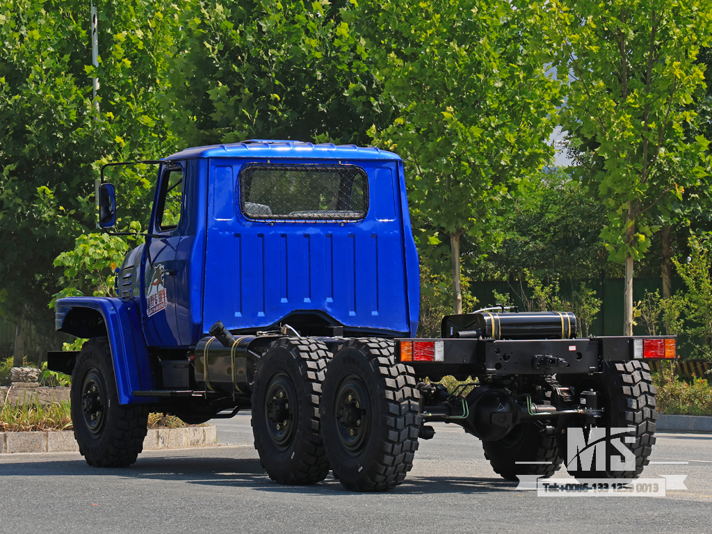 Dongfeng 6 × 6 EQ2082 Chassis_6 * 6 170HP รถบรรทุกธรรมดาหกล้อแชสซีสำหรับขาย _ แชสซีส่งออกพิเศษ 
