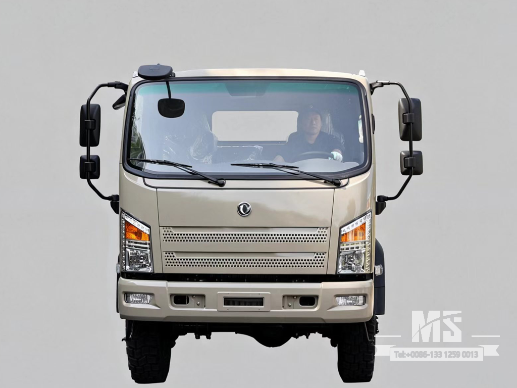 Dongfeng 6 × 6 EQ2082 Chassis_6 * 6 190hp รถบรรทุกหัวแบนแชสซีขับเคลื่อนหกล้อสำหรับขาย _ แชสซีรถบรรทุกส่งออกพิเศษ 