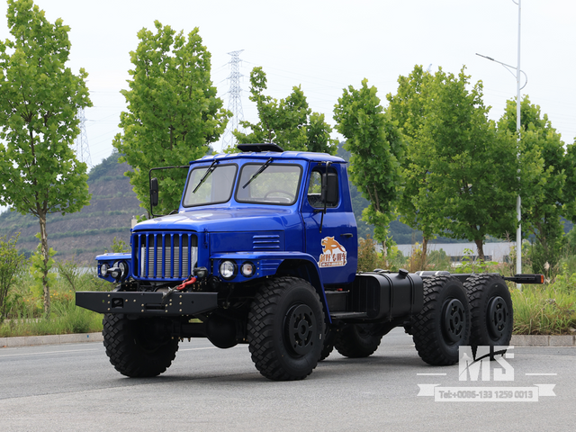 Dongfeng 6 × 6 EQ2100 Chassis_6 * 6 190hp รถบรรทุกธรรมดาหกล้อแชสซีสำหรับขาย _ แชสซีส่งออกพิเศษ 
