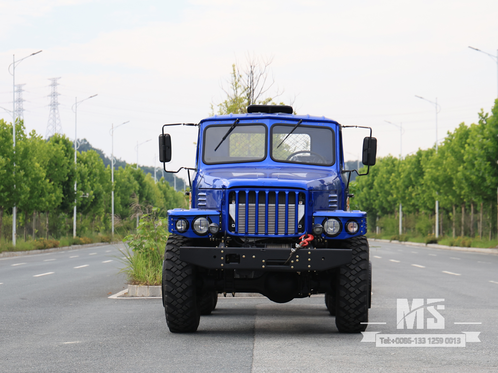 Dongfeng 6 × 6 EQ2100 Chassis_6 * 6 190hp รถบรรทุกธรรมดาหกล้อแชสซีสำหรับขาย _ แชสซีส่งออกพิเศษ 