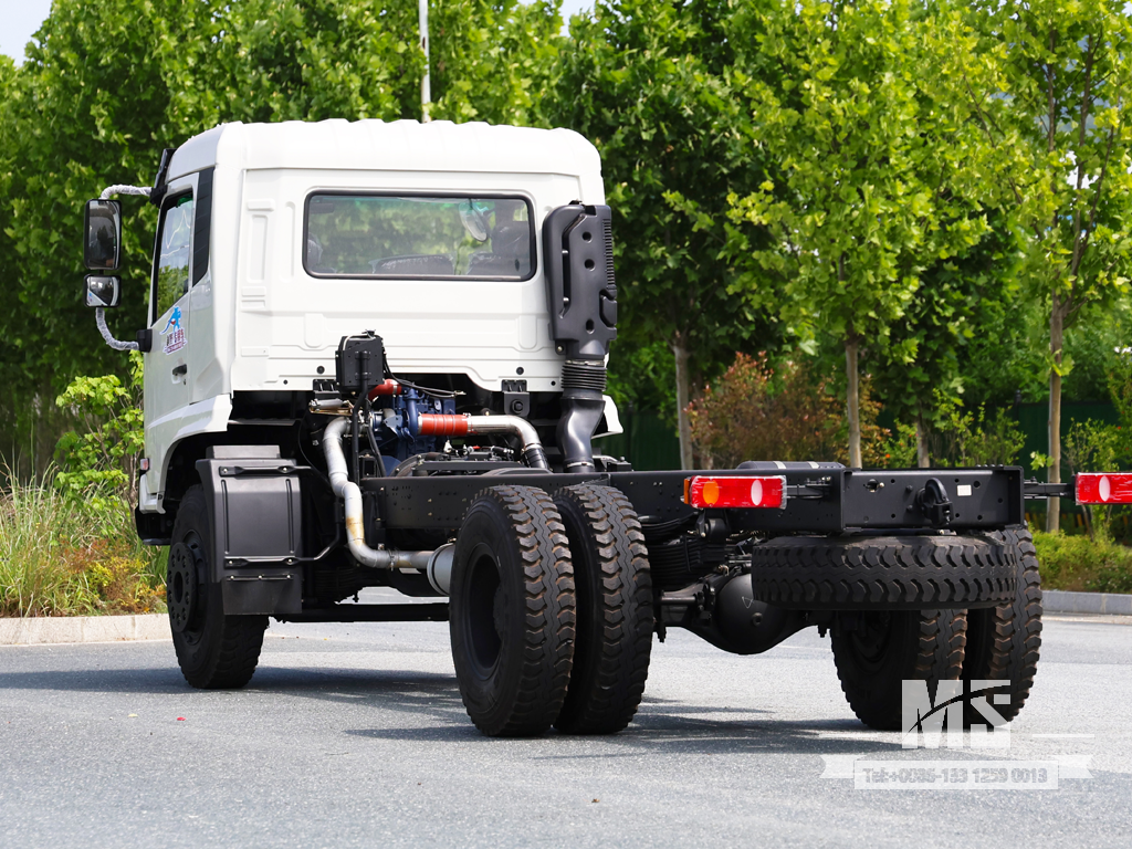 Dongfeng 4 × 2 Chassis_4 * 2 210hp รุ่นขยายแชสซีจมูกแบนสำหรับขาย _ แชสซีรถบรรทุกส่งออกพิเศษ 