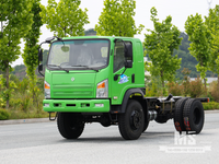 Dongfeng 4 × 4 Chassis_4 * 4 170hp รถบรรทุกหัวแบนแชสซีขับเคลื่อนสี่ล้อสำหรับขาย _ แชสซีรถบรรทุกส่งออกพิเศษ 