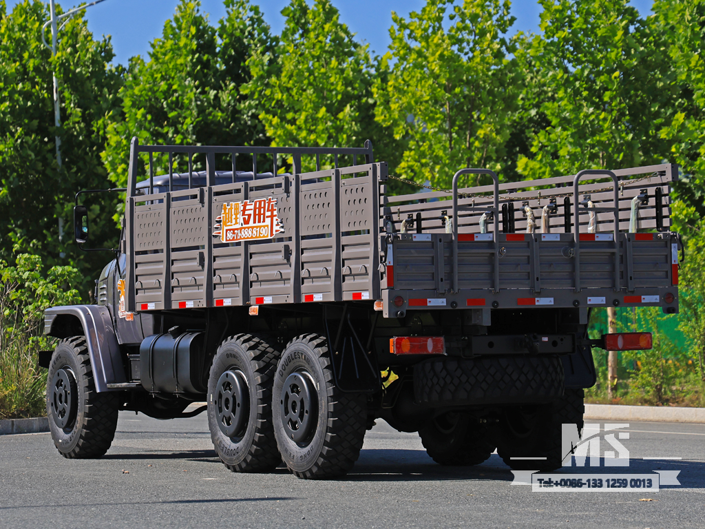 Dongfeng 10 Ton รถบรรทุก Caogo จมูกยาวขับเคลื่อนหกล้อ (190 แรงม้า) | รถบรรทุกส่งออกพิเศษ 