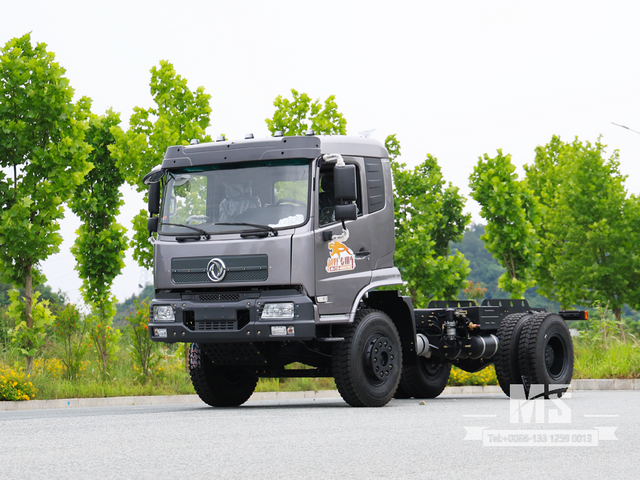 Dongfeng 4 × 2 Flathead Dump Truck Chassis_4 * 2 260hp Flat Head Dump Truck Chassis สำหรับขาย _ แชสซีรถบรรทุกส่งออกพิเศษ 