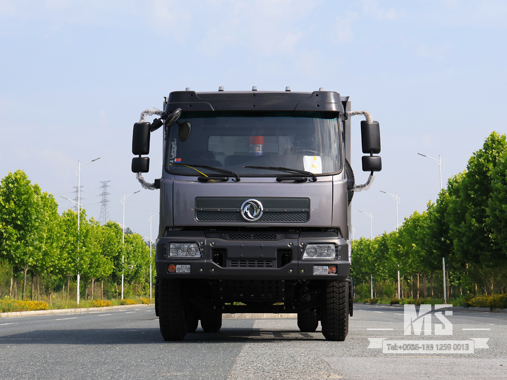 Dongfeng 18 Ton Flathead Half Row Dump Truck (270 แรงม้า) | ยานพาหนะวัตถุประสงค์พิเศษเพื่อการส่งออก
