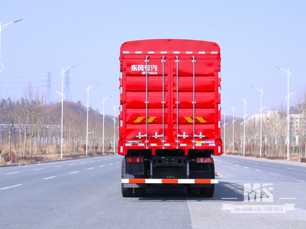 Dongfeng 31 Ton Flat-nose Extended Cab Stake Body Cargo Truck (500 HP) | รถบรรทุกส่งออกพิเศษ 