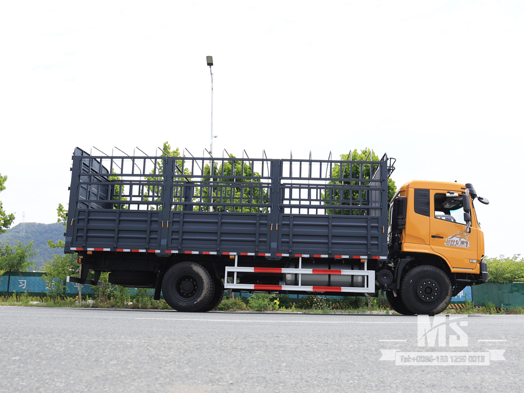 Dongfeng 19 Ton Flat Semi Cab Box-Type รถดัมพ์ (260 HP) | รถบรรทุกส่งออกพิเศษ 