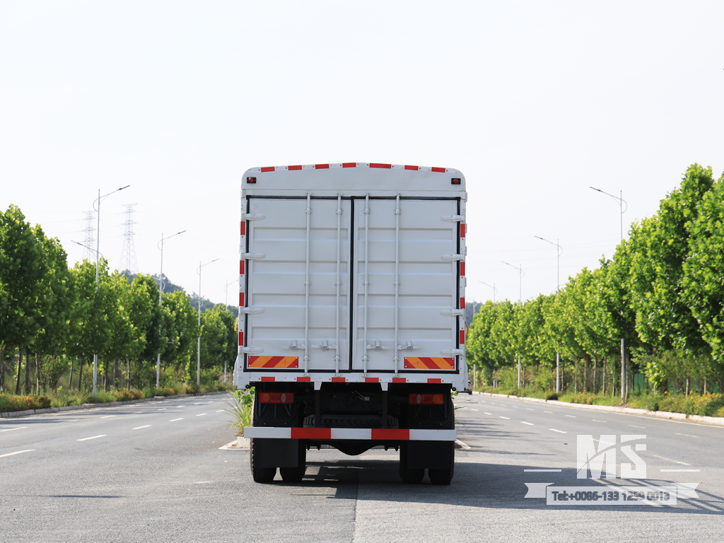 Dongfeng 21 Ton Flat Semi Cab Box-Type Transport CaogoTruck (210 HP) | รถบรรทุกส่งออกพิเศษ 