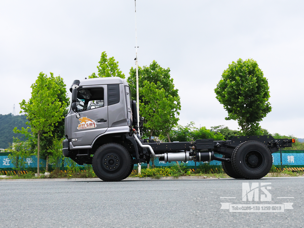 Dongfeng 4 × 2 Flathead Dump Truck Chassis_4 * 2 260hp Flat Head Dump Truck Chassis สำหรับขาย _ แชสซีรถบรรทุกส่งออกพิเศษ 