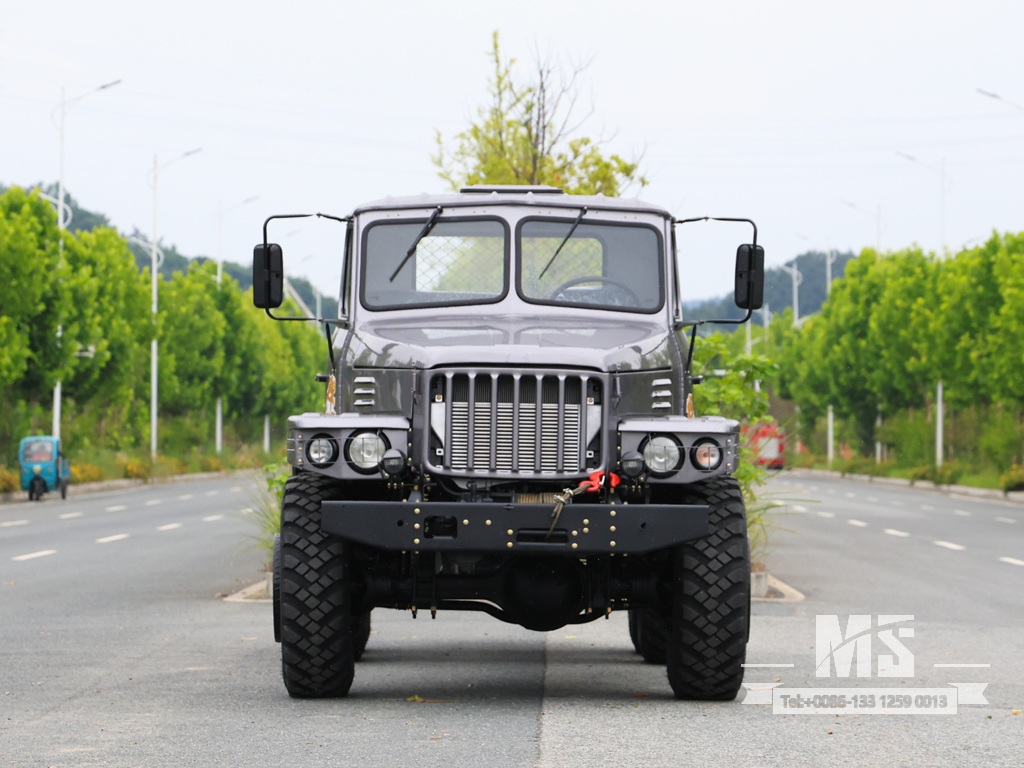 Dongfeng 6 × 6 EQ2100 Chassis_6 × 6 รถบรรทุกออฟโรดพร้อมแชสซี Cab กระจกหน้ารถคู่บานหน้าต่างสำหรับขาย _ แชสซีส่งออกพิเศษ 