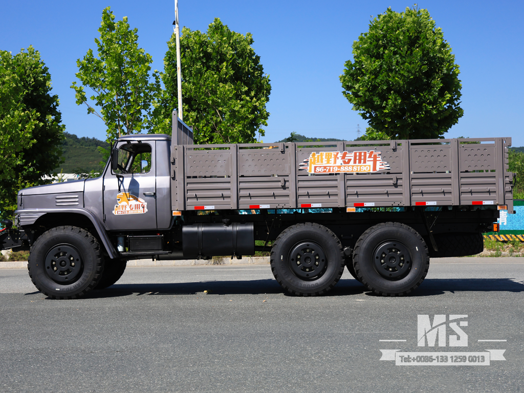 Dongfeng 10 Ton รถบรรทุก Caogo จมูกยาวขับเคลื่อนหกล้อ (190 แรงม้า) | รถบรรทุกส่งออกพิเศษ 
