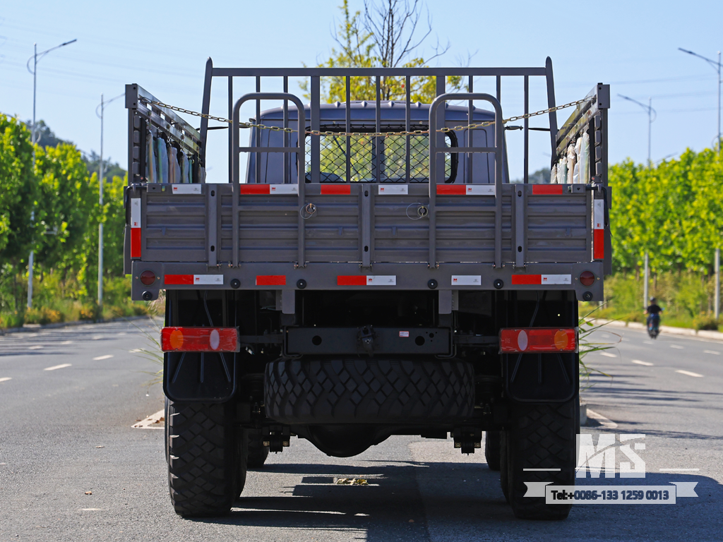 Dongfeng 10 Ton รถบรรทุก Caogo จมูกยาวขับเคลื่อนหกล้อ (190 แรงม้า) | รถบรรทุกส่งออกพิเศษ 