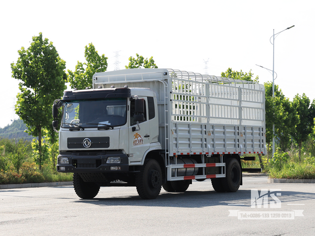 Dongfeng 21 Ton Flat Semi Cab Box-Type Transport CaogoTruck (210 HP) | รถบรรทุกส่งออกพิเศษ 