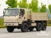Dongfeng 6X6 หัวแบนสีเทา EQ2082 170HP SingleRow Cab รถบรรทุก 6WD รถบรรทุกออฟโรด 