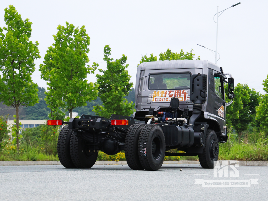 Dongfeng 4 × 2 Flathead Dump Truck Chassis_4 * 2 260hp Flat Head Dump Truck Chassis สำหรับขาย _ แชสซีรถบรรทุกส่งออกพิเศษ 